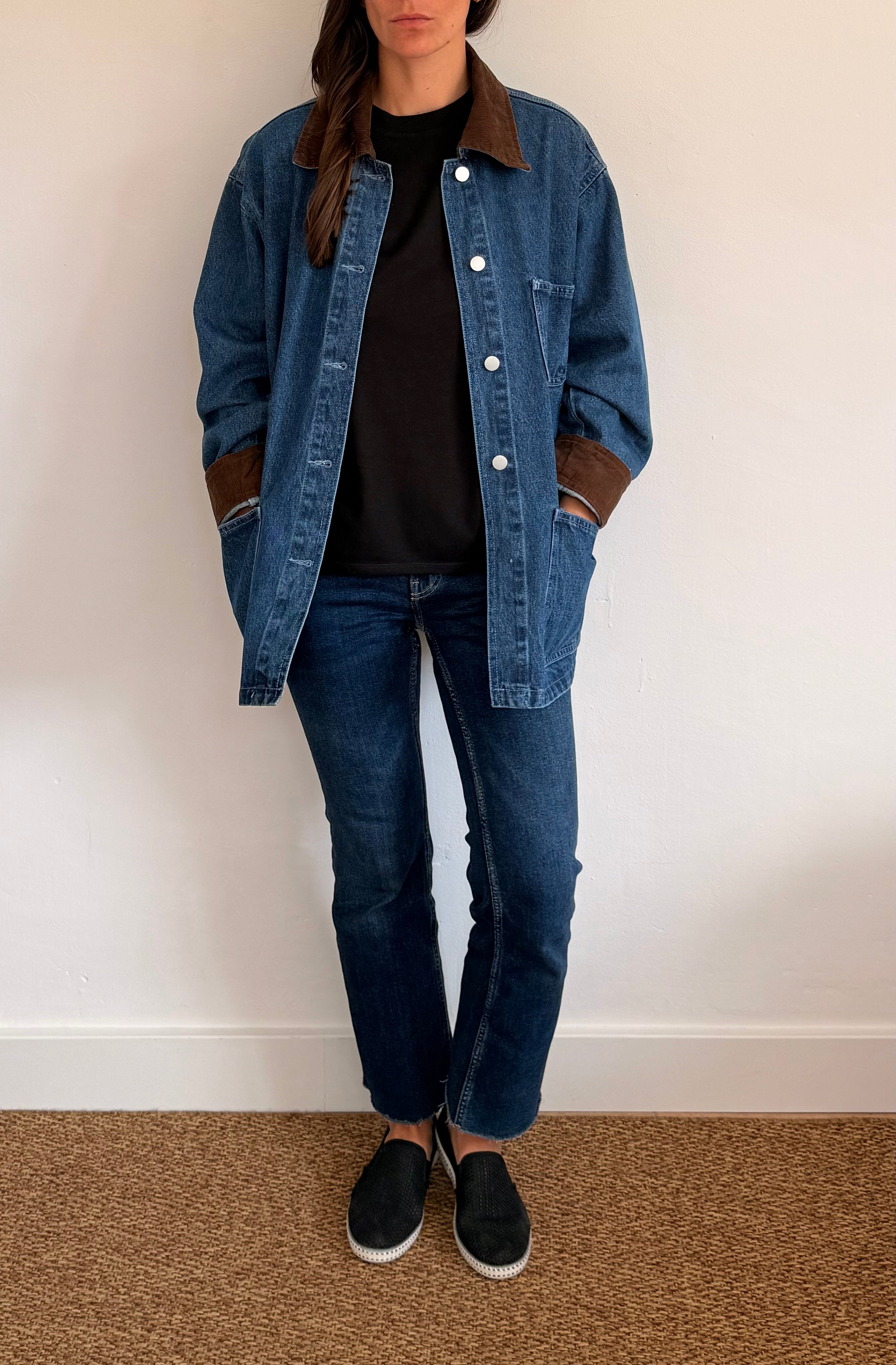 Veste jean Salomé