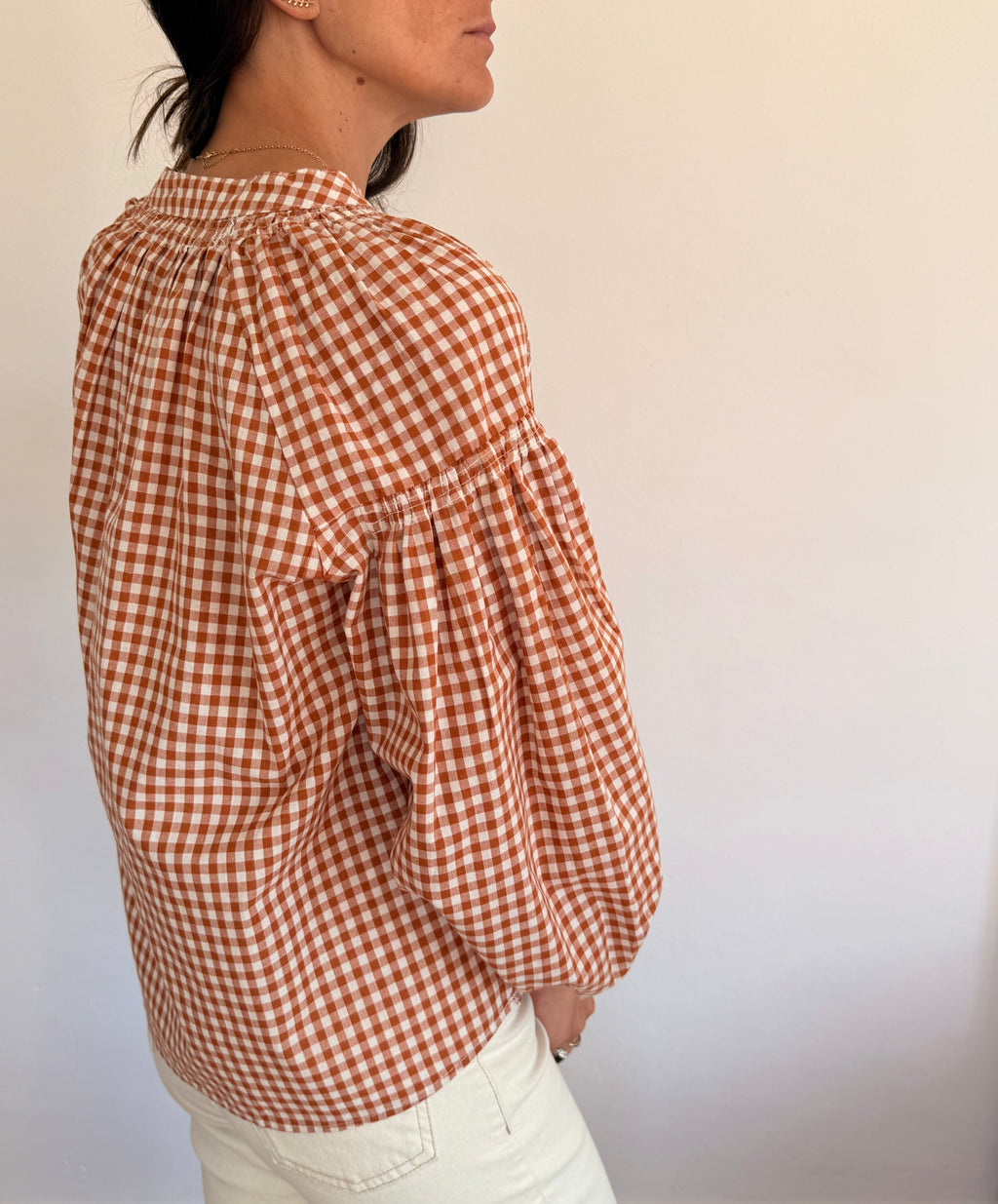 Blouse vichy Camille