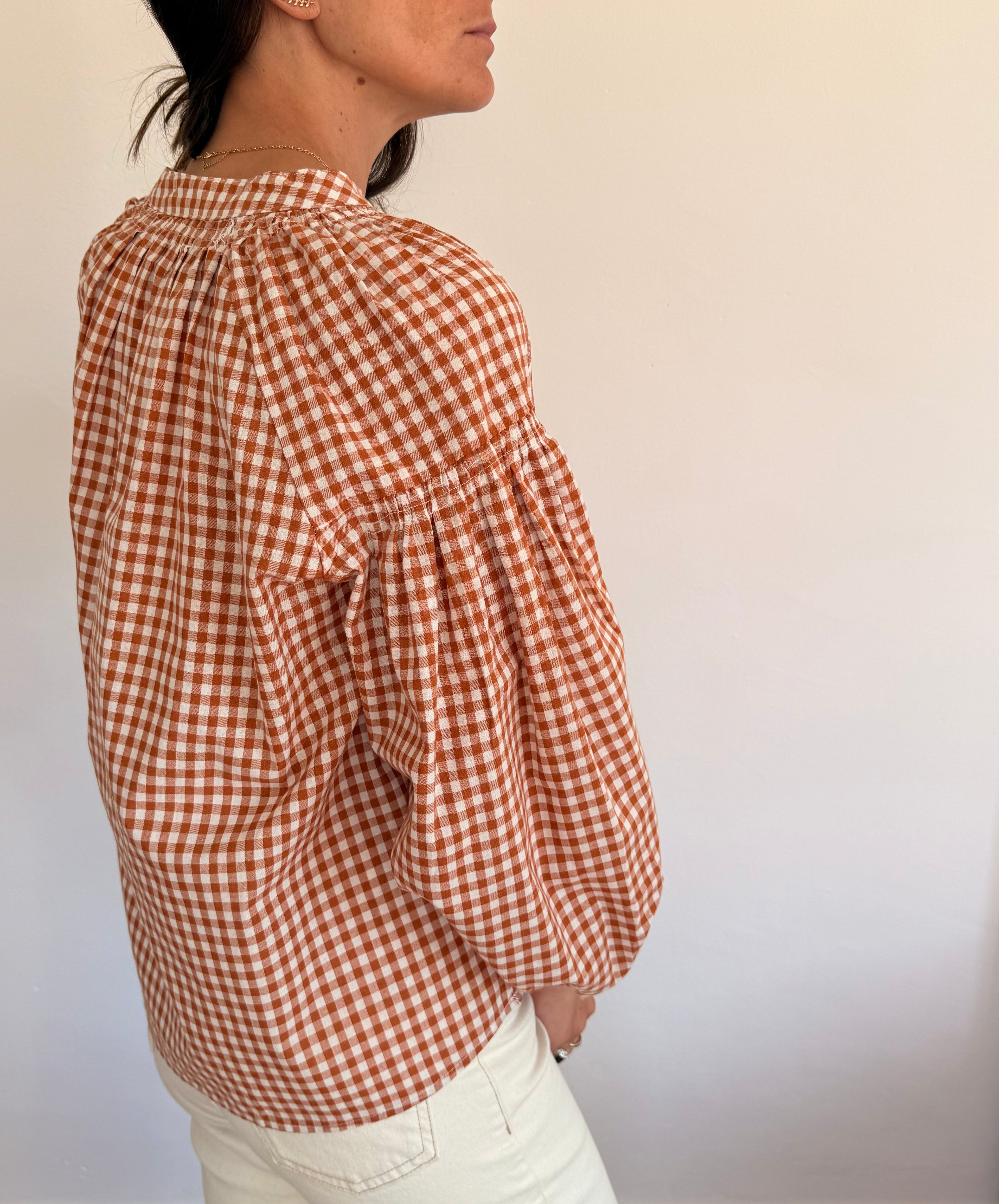 Blouse vichy Camille