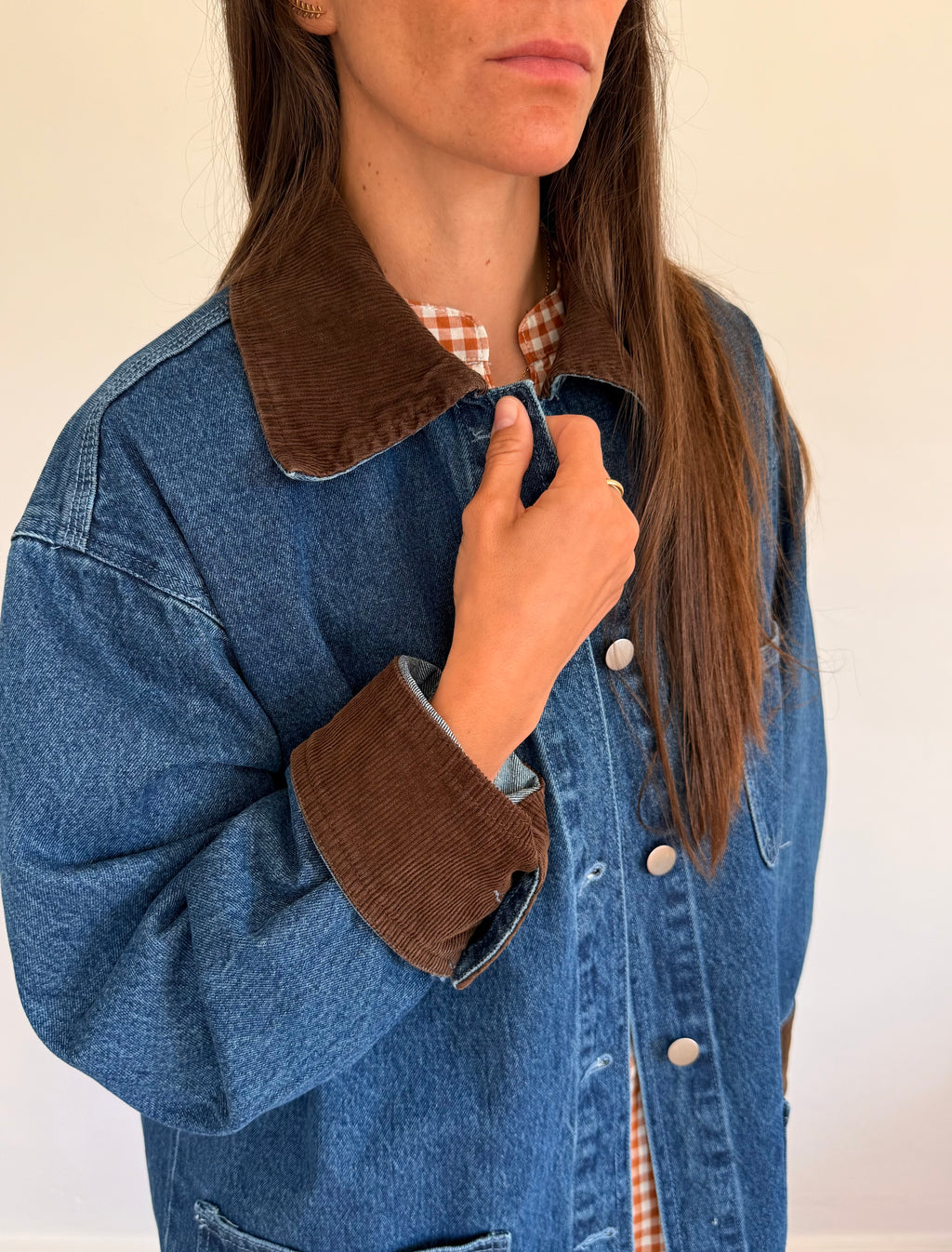 Veste jean Salomé