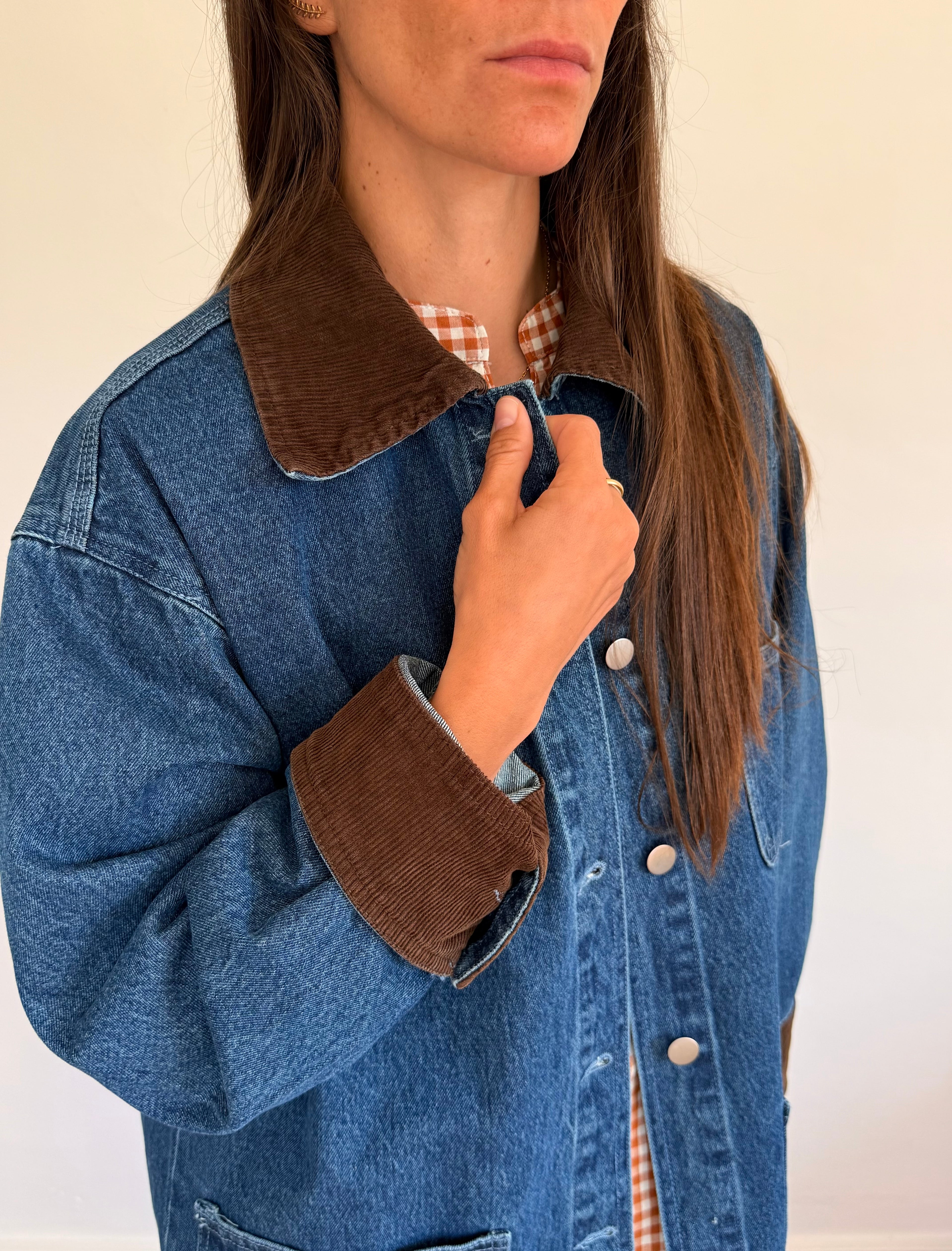 Veste jean Salomé