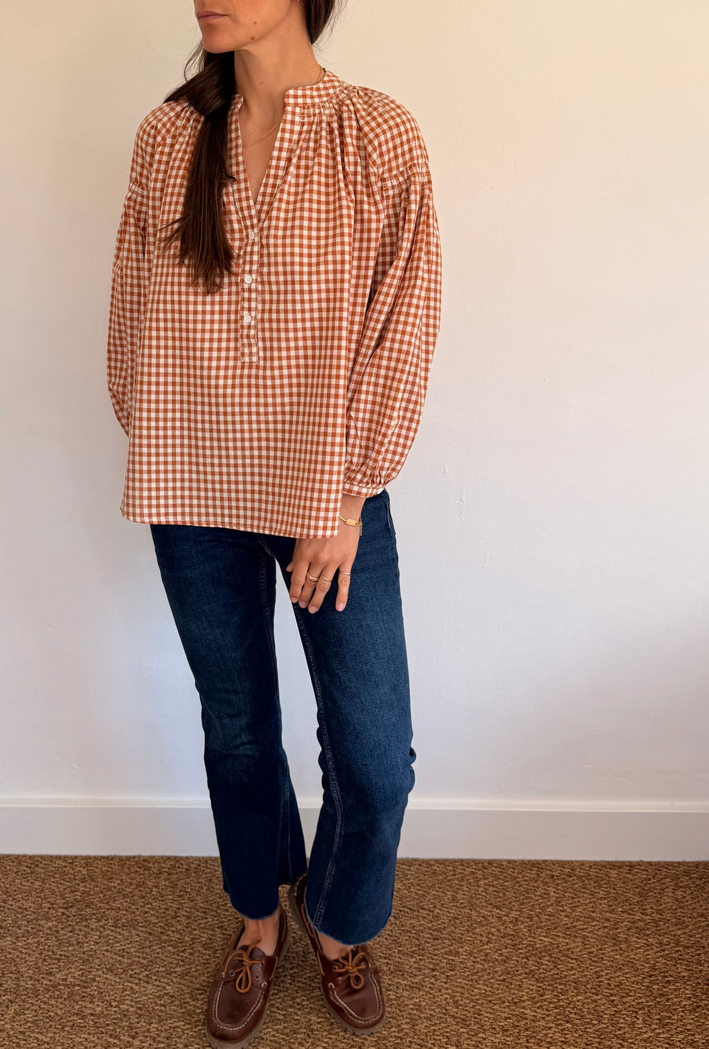 Blouse vichy Camille