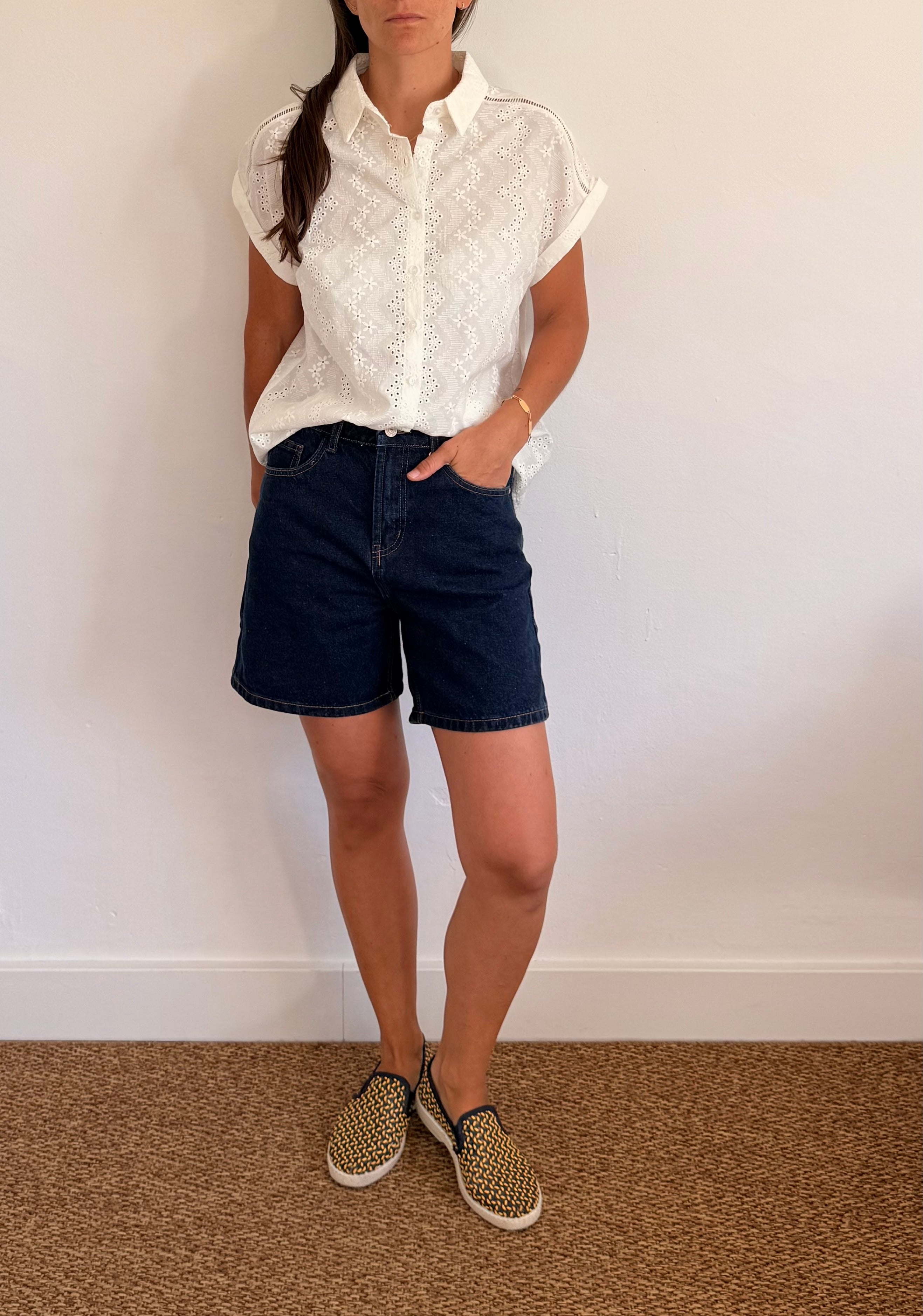 Short en jean Louis