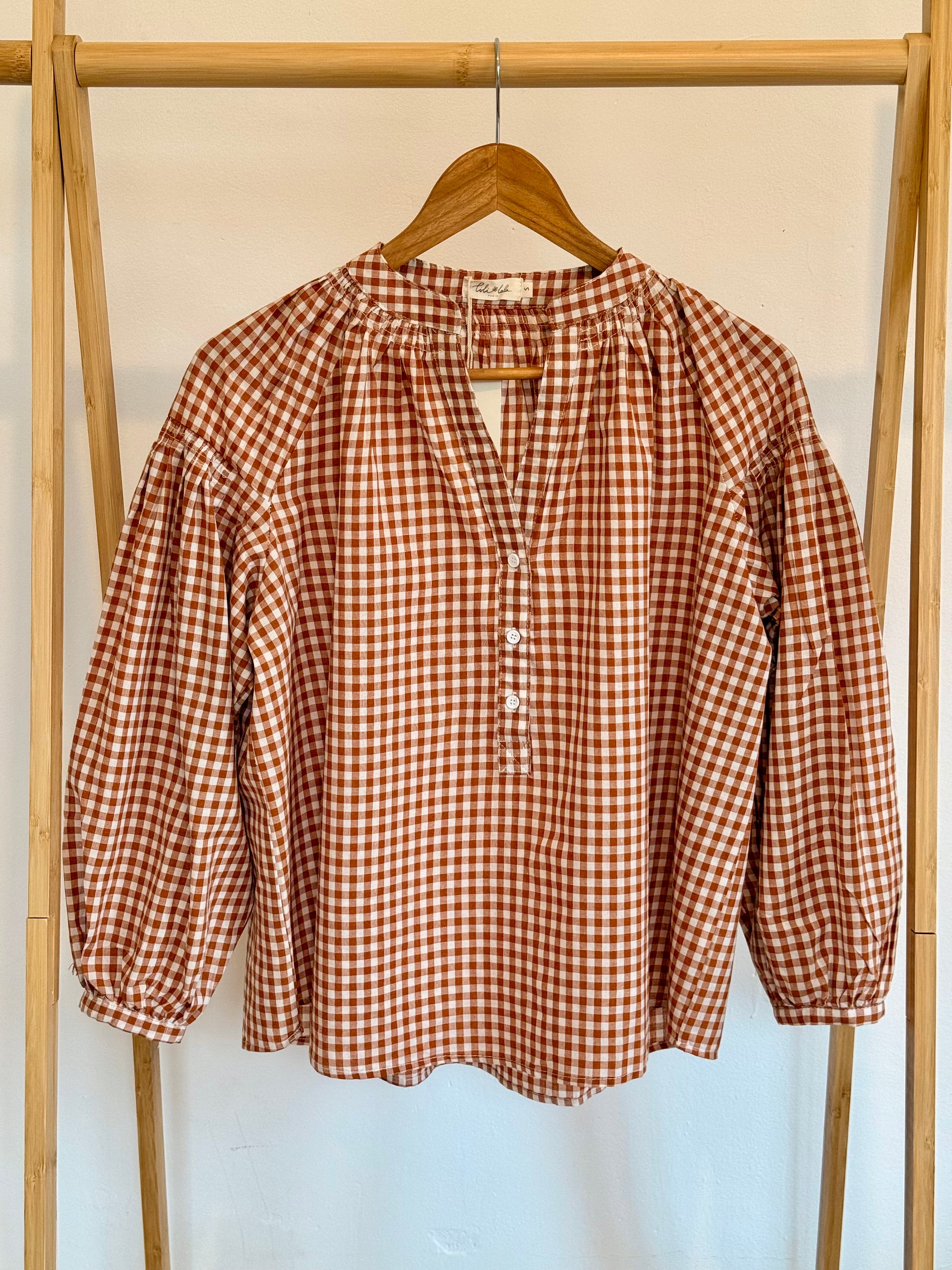 Blouse vichy Camille