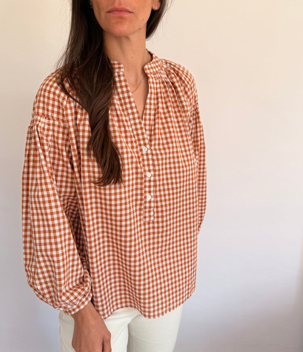Blouse vichy Camille