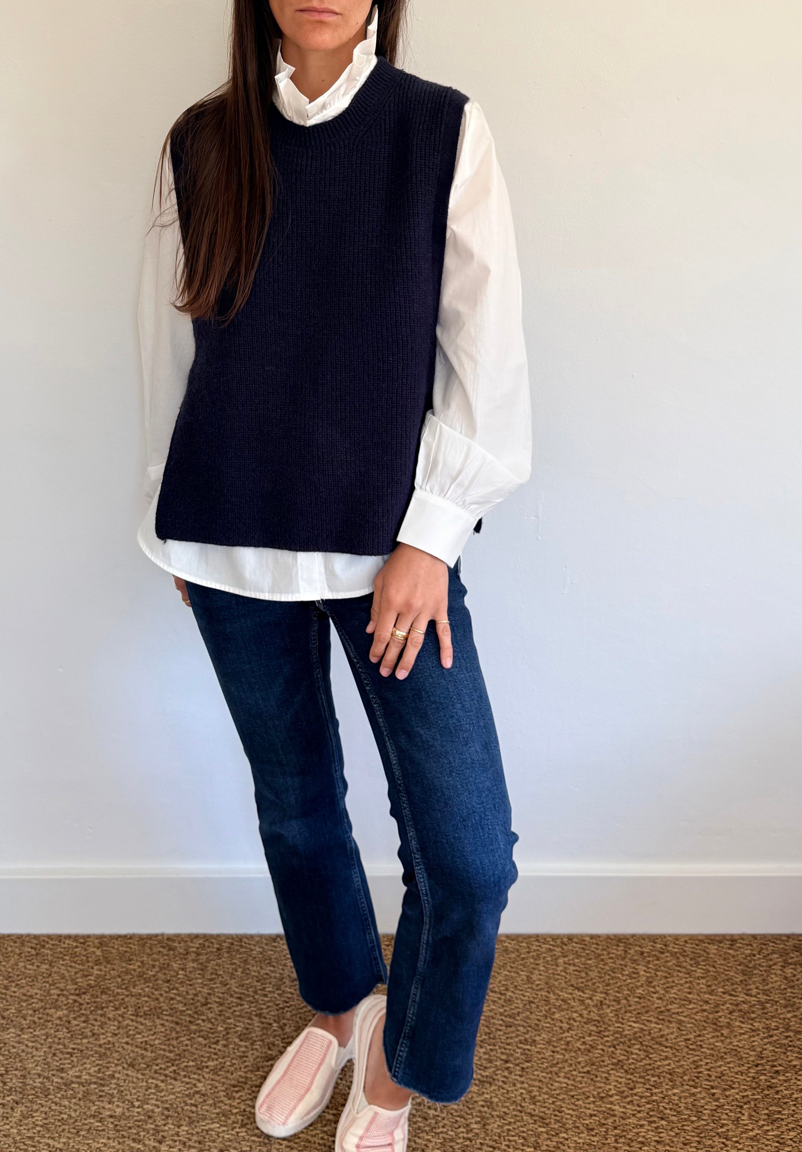 Chemise col volant Colette