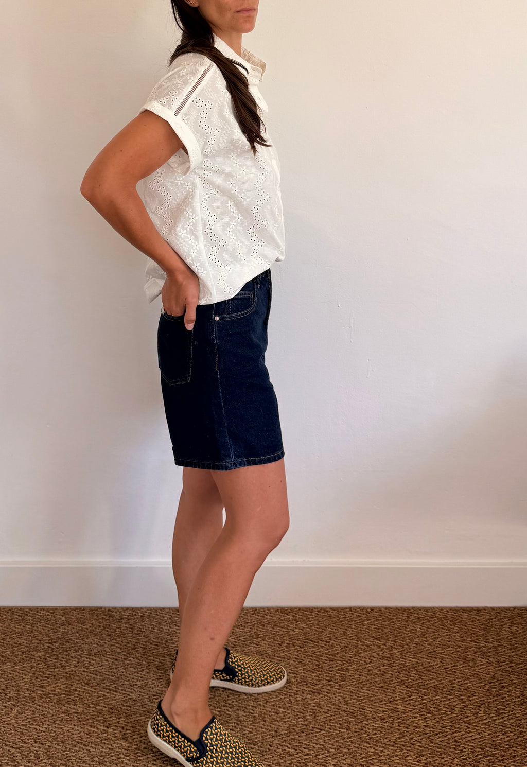 Chemise brodée Elise