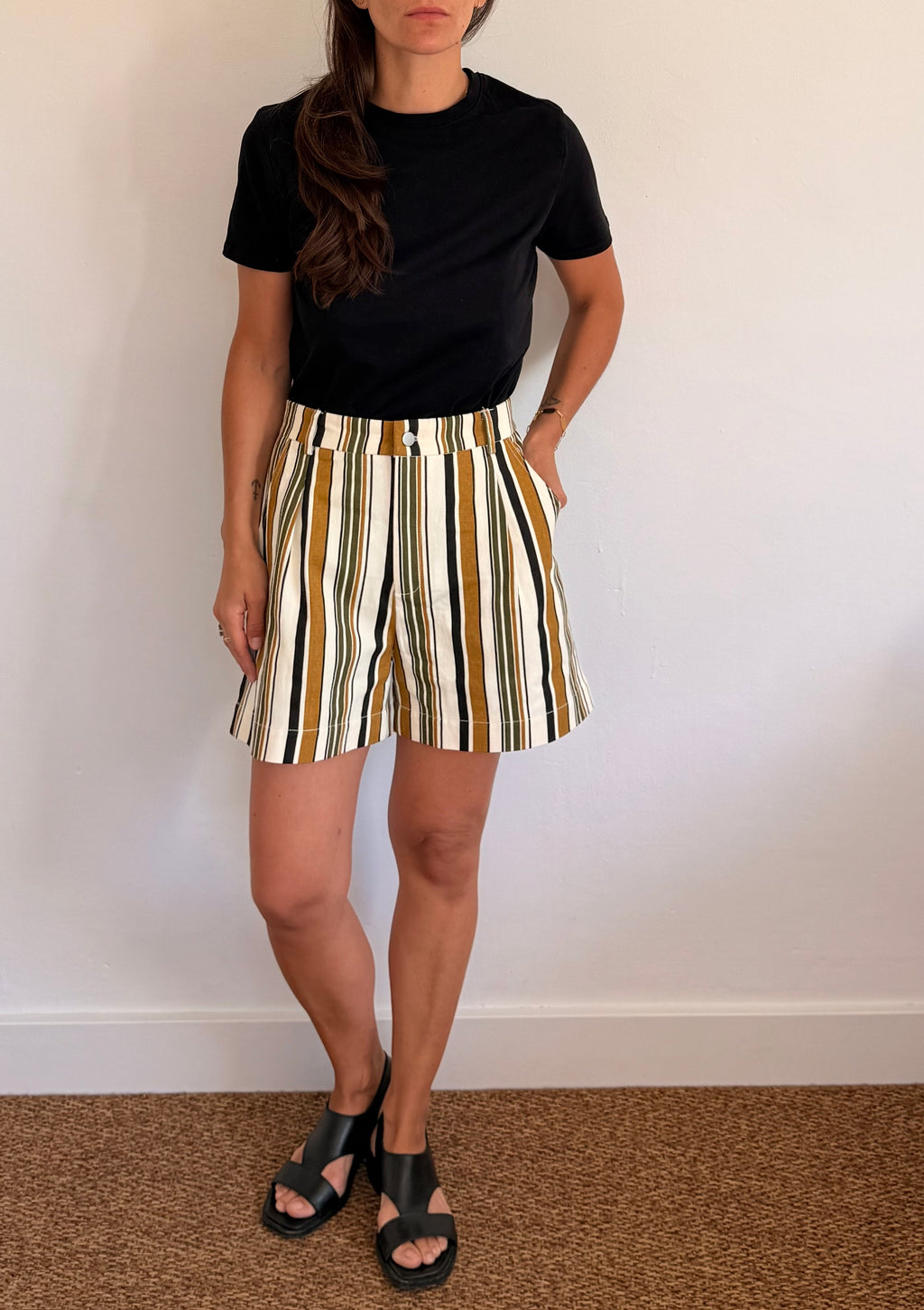 Short rayé Léon