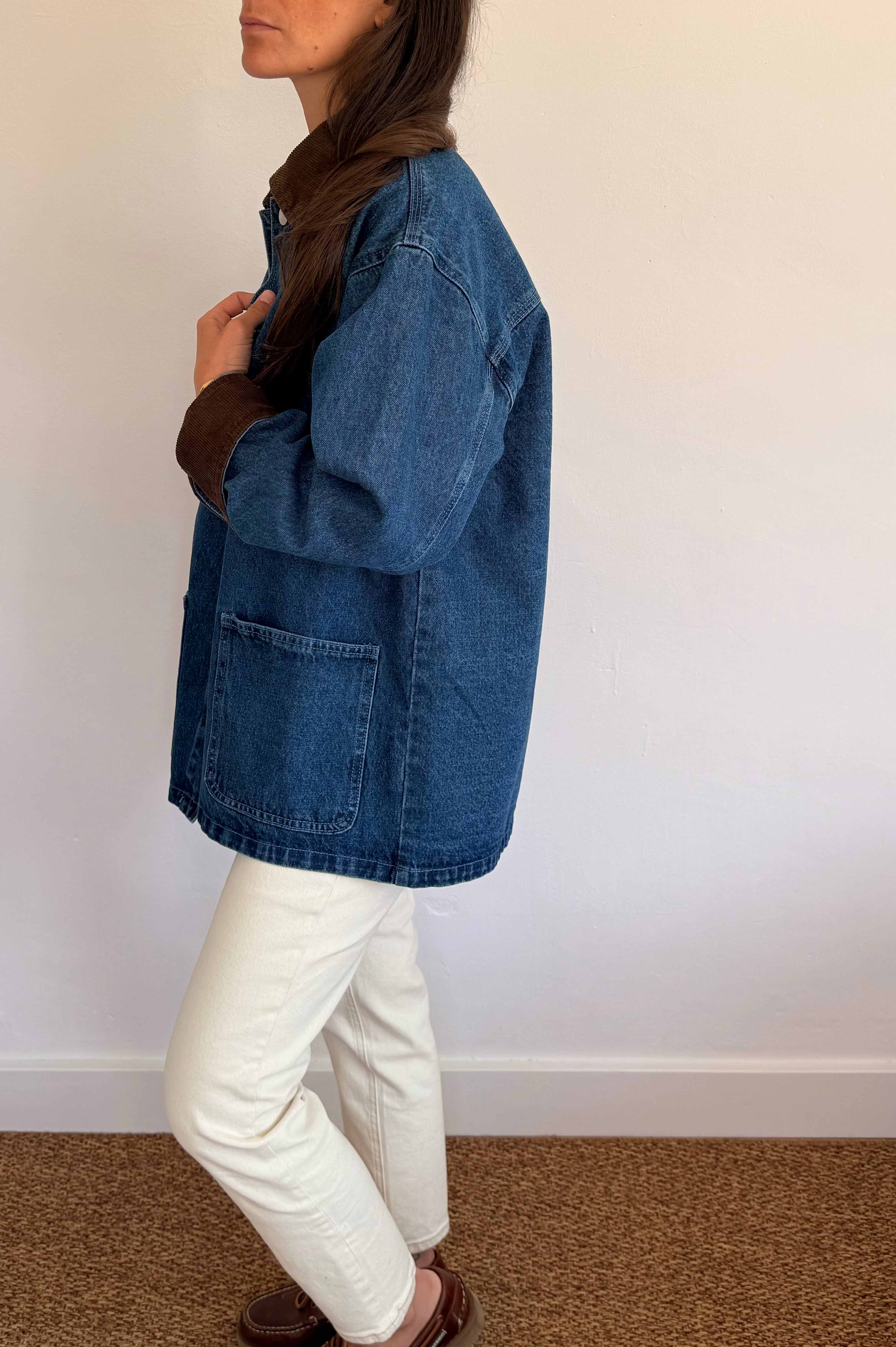 Veste jean Salomé