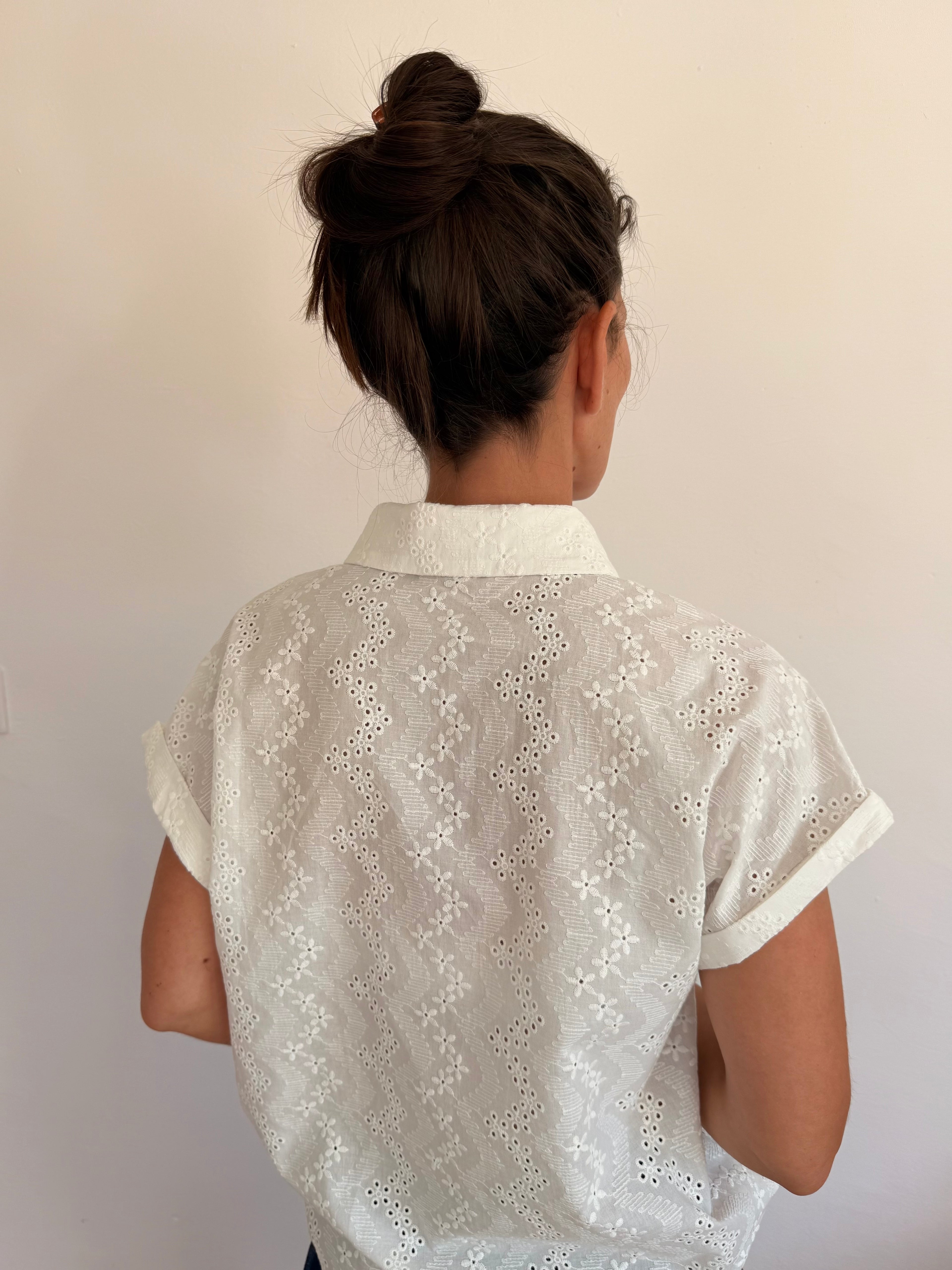 Chemise brodée Elise