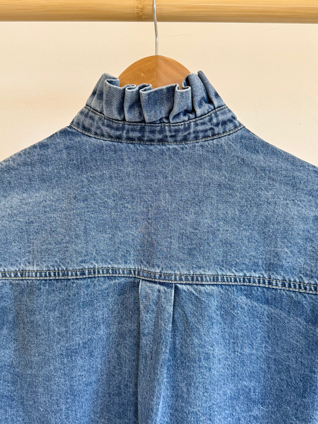 Chemise en jean bleu Margaux